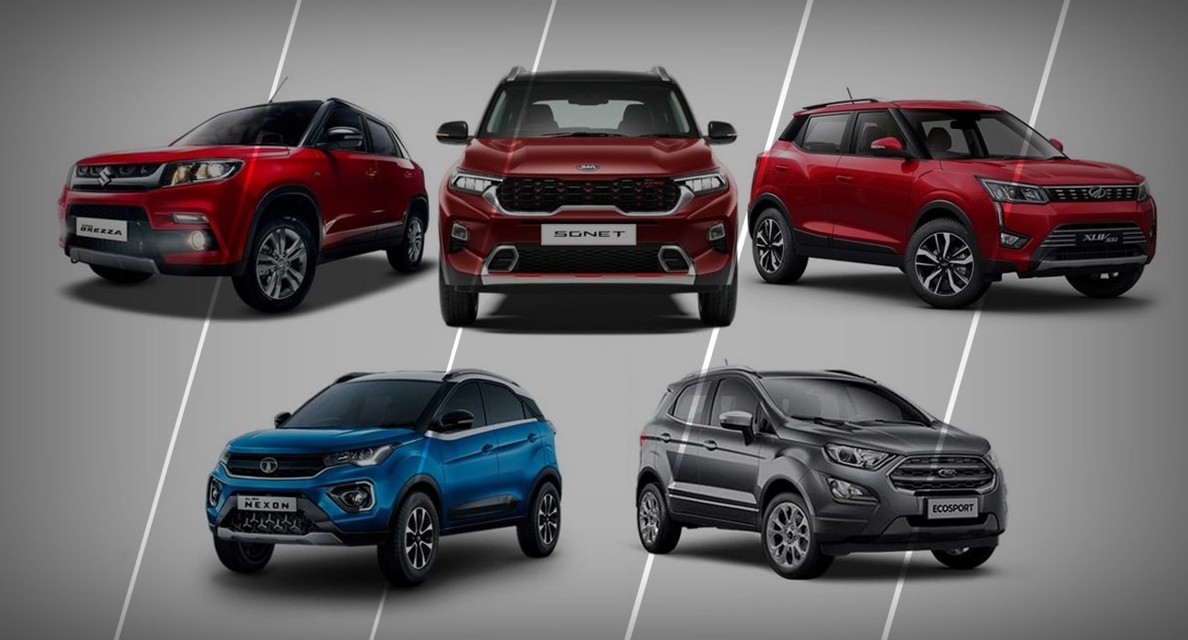 suv cars-Best 5 Subcompact SUV Cars Under 15 Lakh-Creativebes